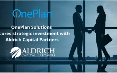 OnePlan Solutions Elevates Growth Potential With Strategic Investment From Aldrich Capital Partners