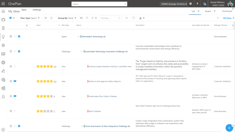 Idea & Request Intake Software