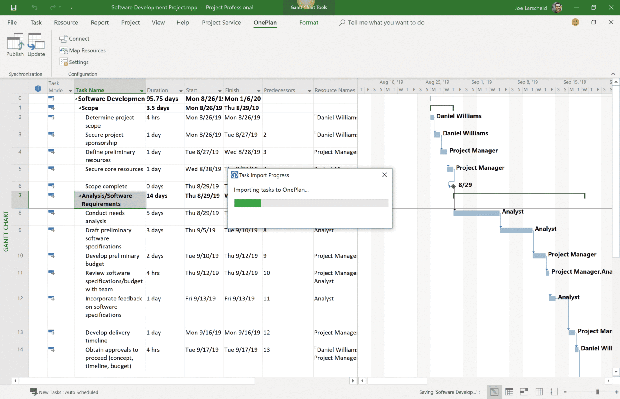 Microsoft Project Plan Oneview Oneplan Free Overview | OnePlan