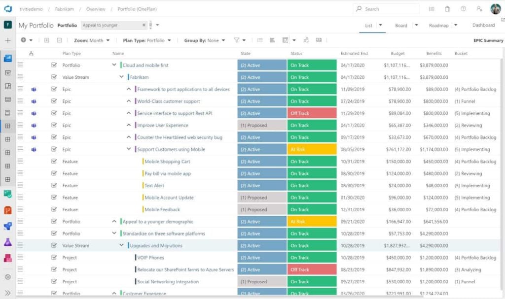 OnePlan Agile Portfolio Management for Azure DevOps | OnePlan