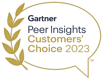 badge gartner customers choice 2023